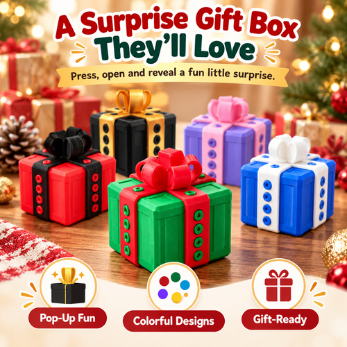 🎁 The Prank Box – Hilarious Screw Challenge with Middle Finger Surprise 🤪🖕 Perfect Gag Gift for All Occasions!