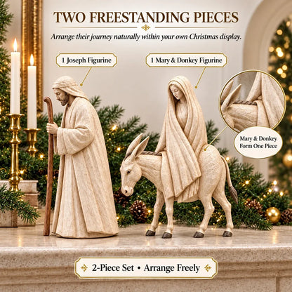 ✝️Bethlehem Blessings™ Nativity Figurine Set – Celebrate the True Meaning of Christmas