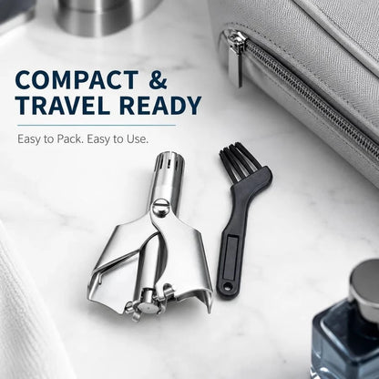 🔥HOT SALE🔥✂️ Manual Nose Hair Trimmer – Precision Grooming. No Battery Needed.