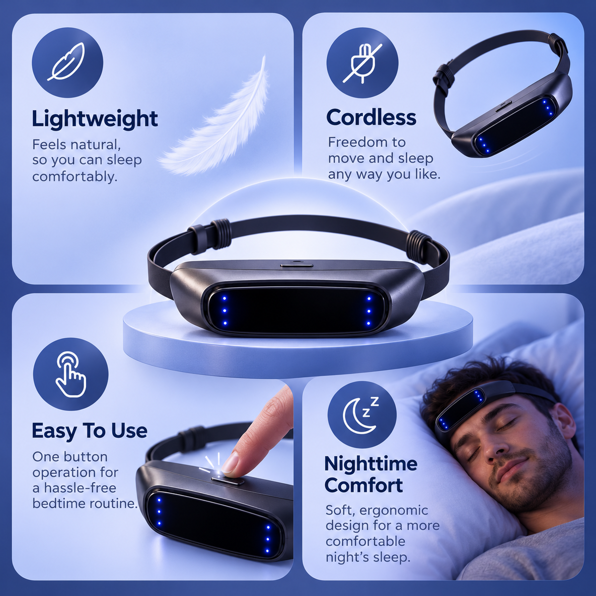 Smart anti-snoring wearable - product image 5
