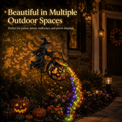 🎃Halloween Witch Cauldron Garden Light