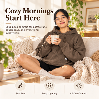 ✨ CloudWear™ Comfort Hoodie – Premium Soft Casual Pullover for Everyday Style