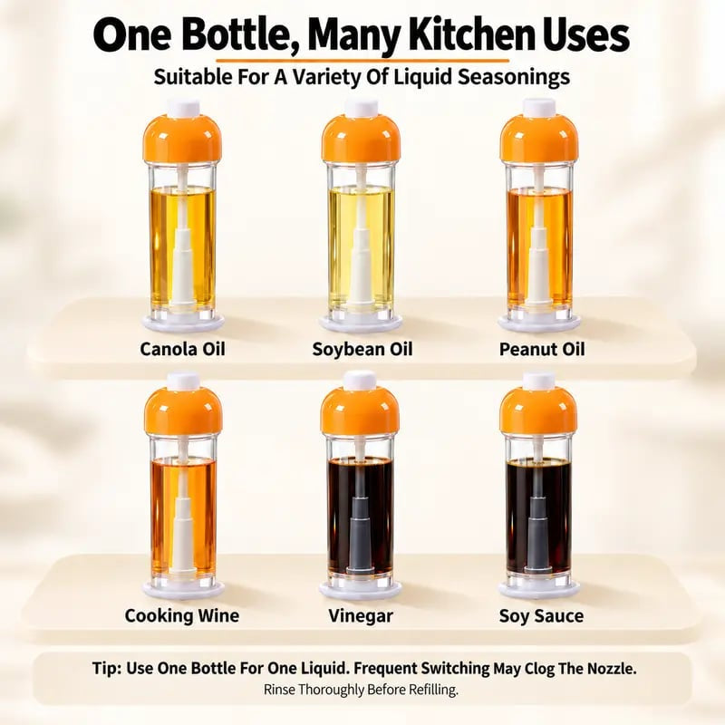 Bottom-nozzle refillable oil sprayer - product image 5