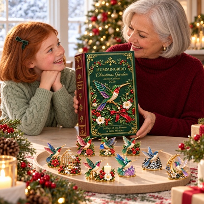 24 Days of Joy in Bloom — Hummingbird Christmas Garden Advent Calendar 2026
