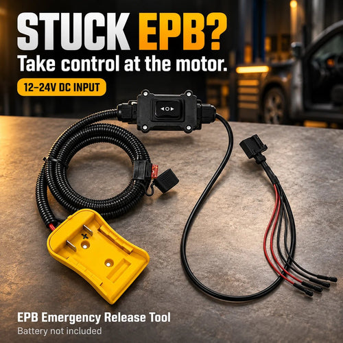 🔧EPB Rescue Pro™ – 12V/24V Electronic Parking Brake Emergency Release Tool for Fast Brake Reset & Repair