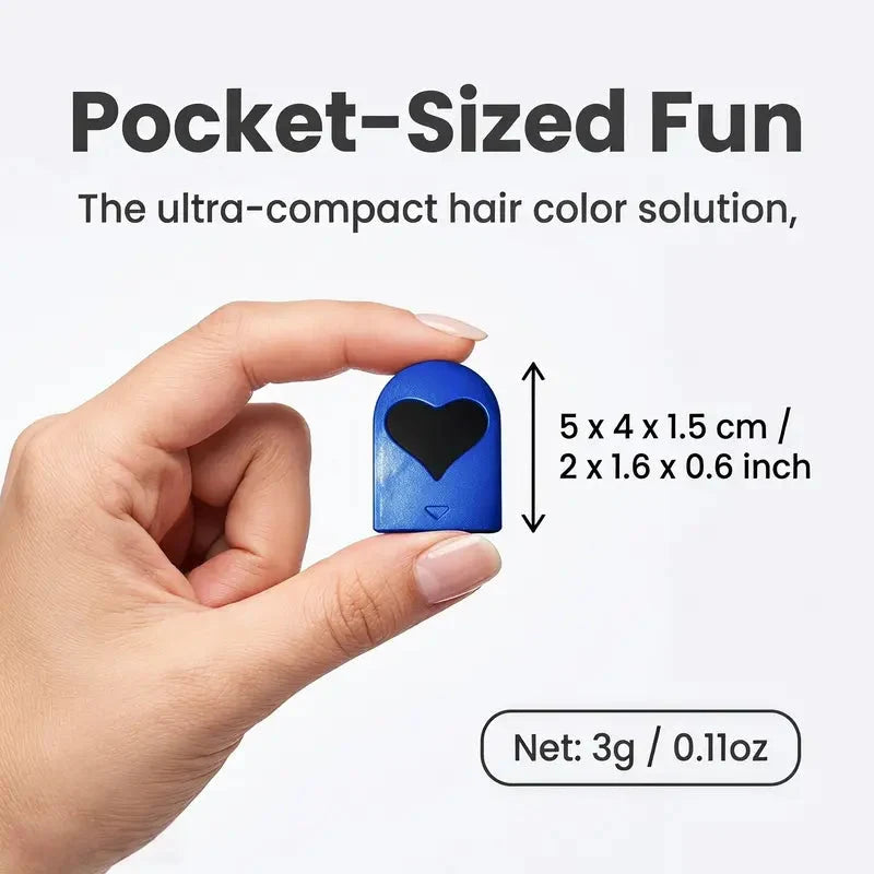 Instant Hair Color Magic -Washable Temporary Hair Chalk Set