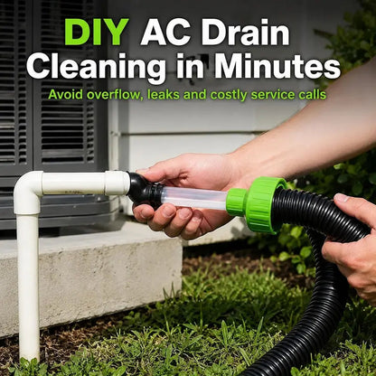 Clear-view AC drain line cleaner adapter - product image 4