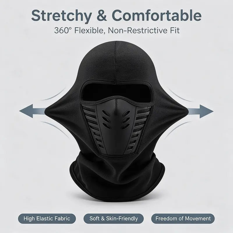 Skull print full face balaclava