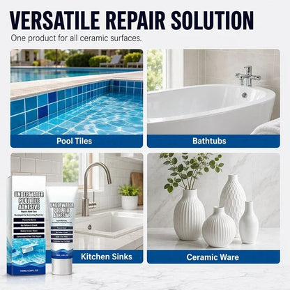 🌟✨ Underwater Pool Tile Adhesive – High Strength Waterproof Repair Glue for Pools