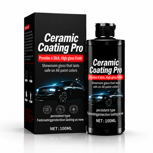 Nano ceramic car coating spray with towel - product image 1