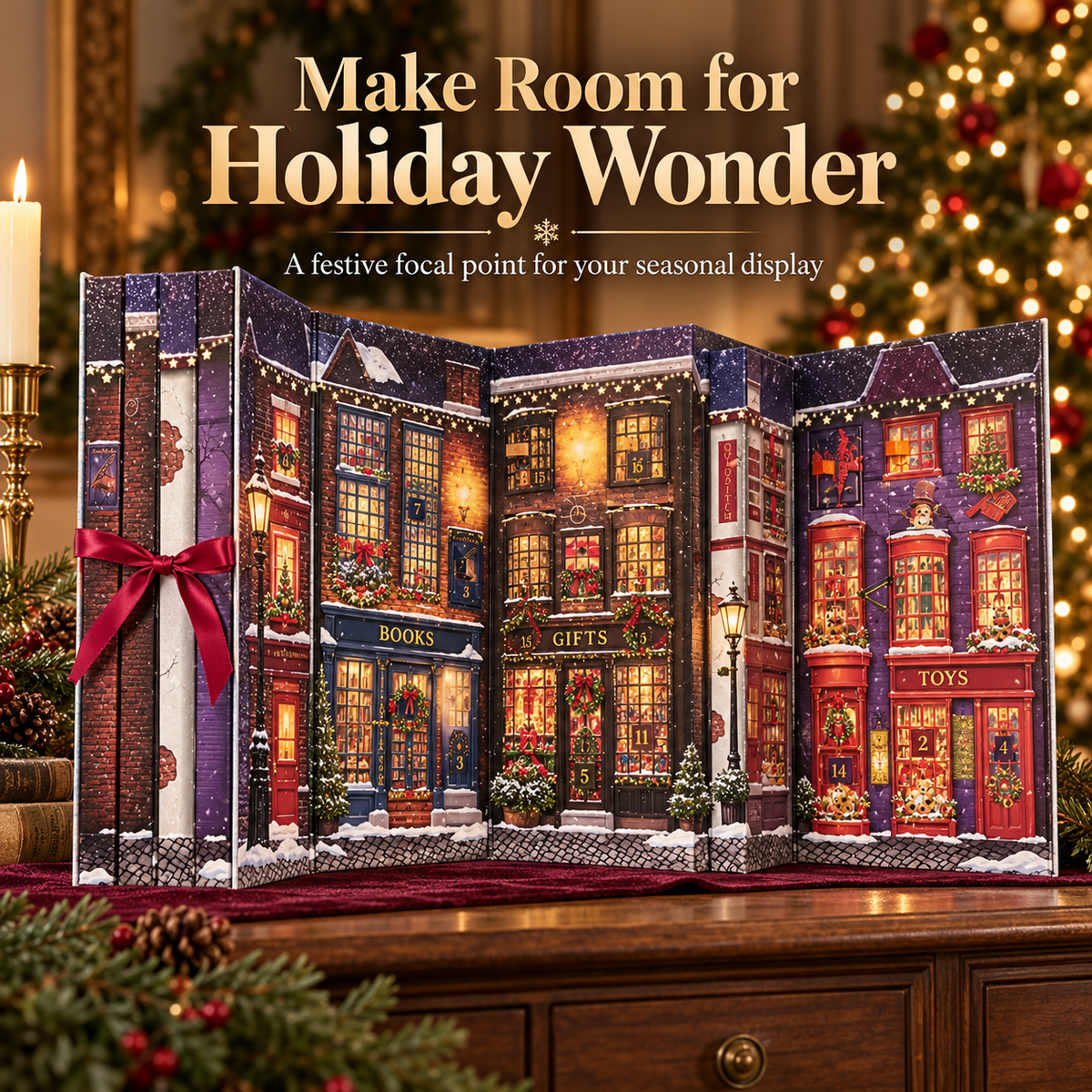 🎄 Magical Christmas Village Advent Calendar ✨