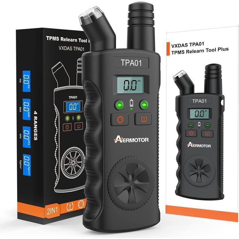 TPMS reset tool and digital tire pressure gauge - product image 7
