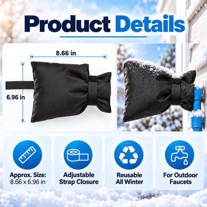 Insulated outdoor faucet cover for winter - product image 8