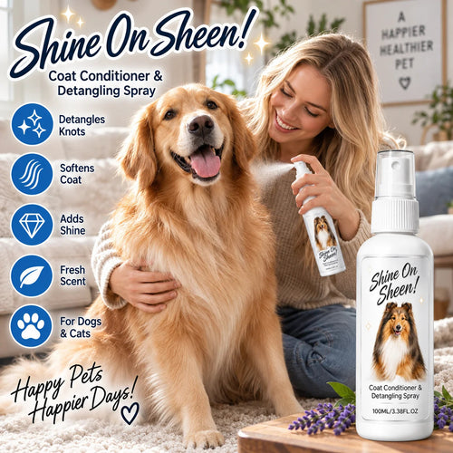 Pet detangling and conditioning spray 100ml bottle