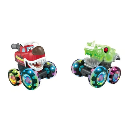 ⚡ MegaBeast™ Light-Up Monster Truck – The Ultimate Stunt Racing Toy