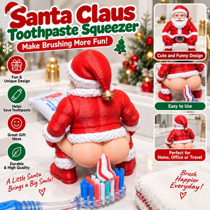 Santa Claus Toothpaste Topper