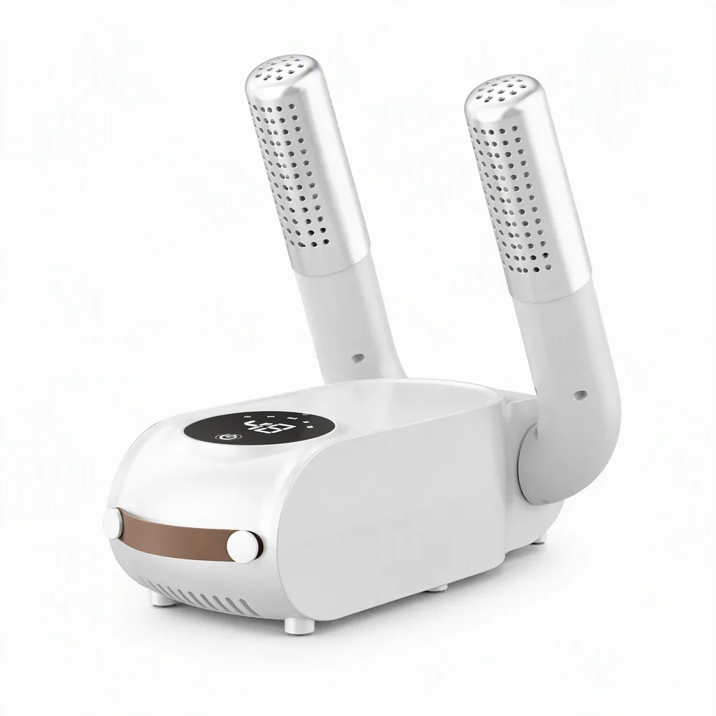 👟 Foldable Shoe Dryer with Smart Timer and UV Light