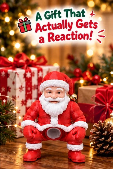Santa Claus Toothpaste Topper