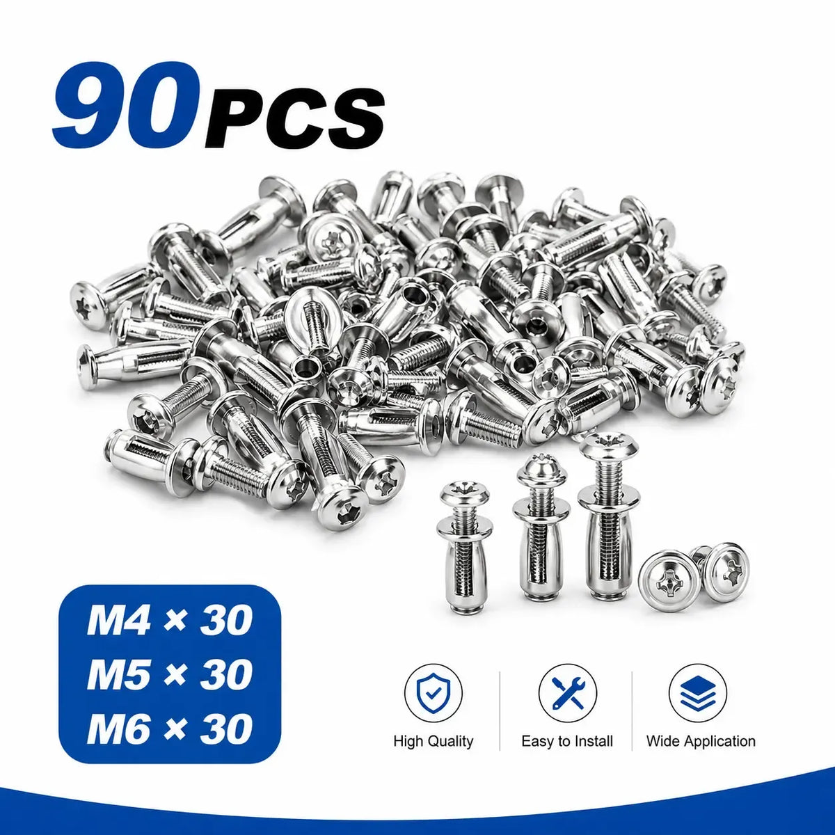 🔩 GripLock™ Petal Rivet Nut Set – Heavy-Duty Expansion Locking Nuts for Fast & Secure Repairs