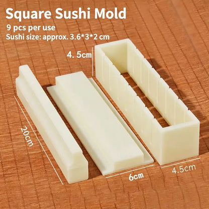🍣 50% OFF Sushi Maker Mold – Perfect Homemade Rolls Made Easy