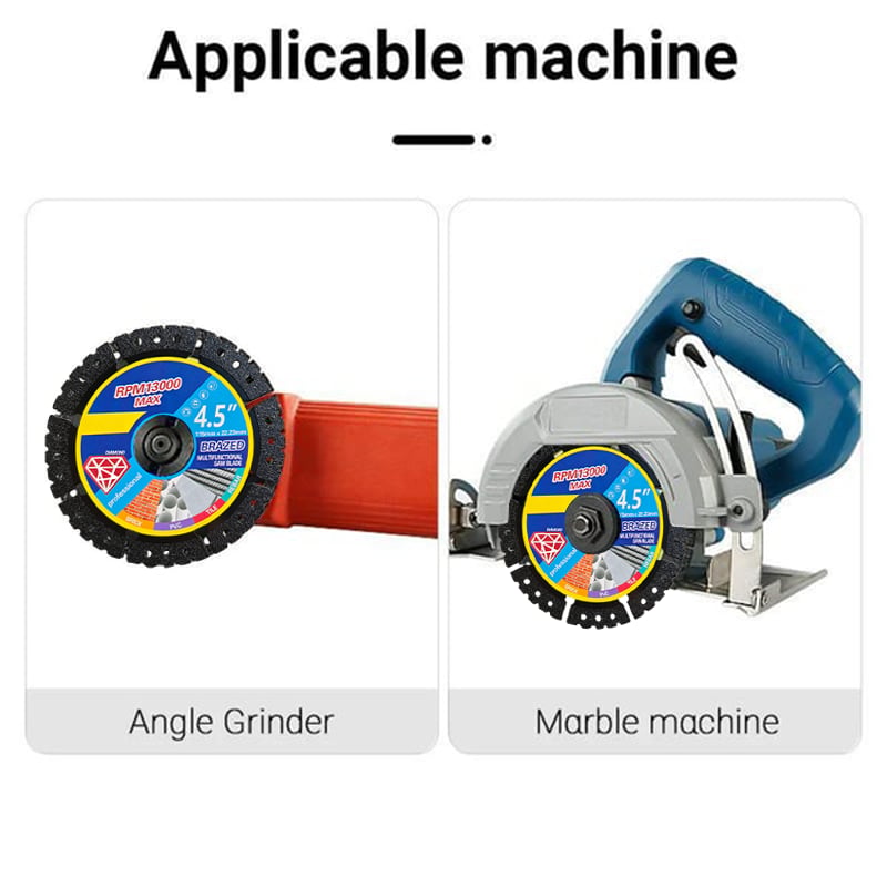 4.5' Multi-Material Diamond Cutting Blade 💎 – Heavy-Duty Saw Disc