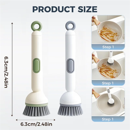 🧽 6-Angle Soap Dispensing Brush