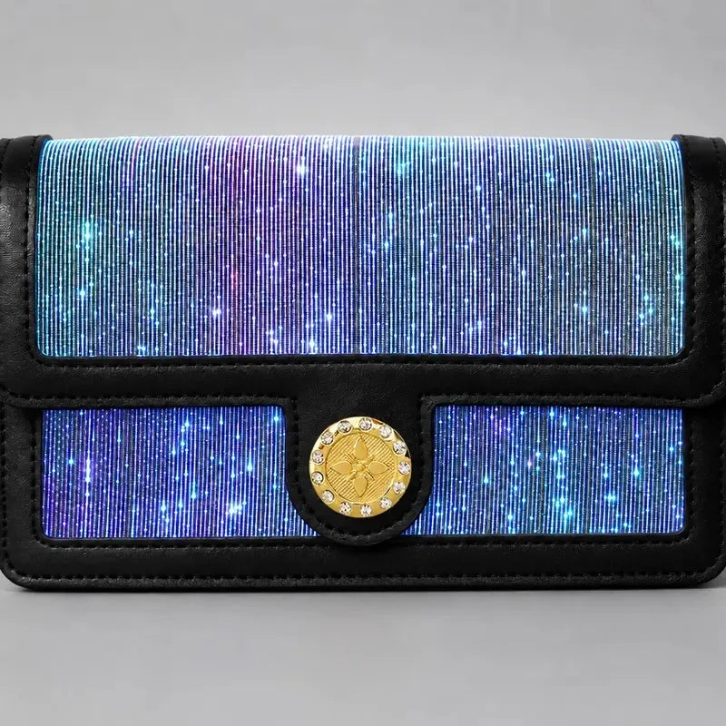 ✨ GlowVibe™ Light-Up Crossbody Bag – 7-Color LED Purse for Festivals & Nights Out