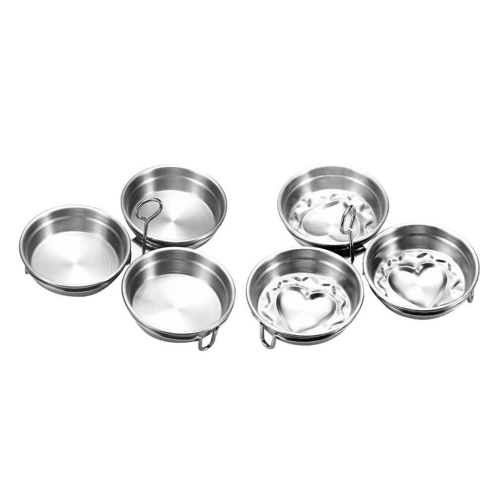 🌟304 Stainless Steel Egg Molds