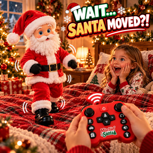 🎅 CHRISTMAS SPECIAL: Remote-Controlled Santa Claus – Moving Arms, Festive Surprises & Family Holiday Fun! 🎁