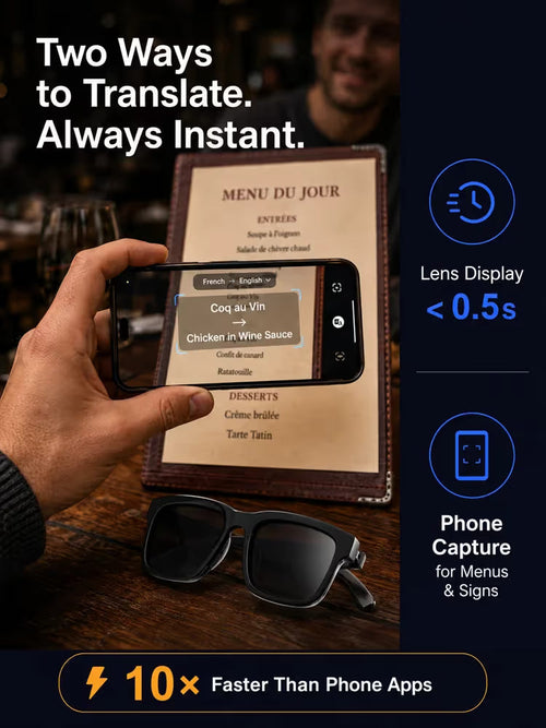 AI translation smart glasses - product image 1