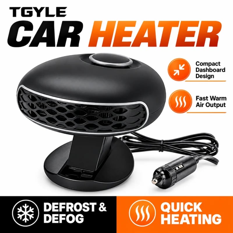 🥶🚗 Foggy Windshield? Meet Your Winter Car Essential! 🔥