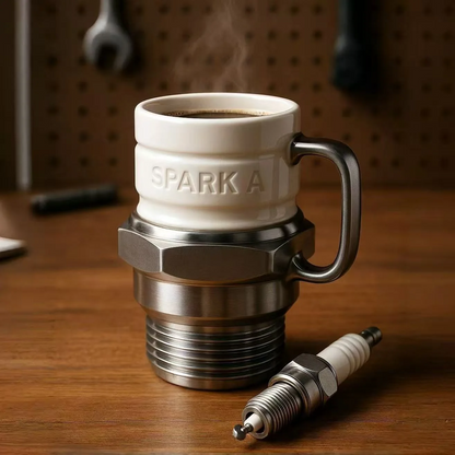 🏎️ PistonBrew™ Engine-Inspired Mug – The Ultimate Coffee Cup for Car Enthusiasts