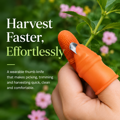 🍅 HarvestPro™ – Easy-Grab Thumb Garden Harvesting Tool(2PCS)