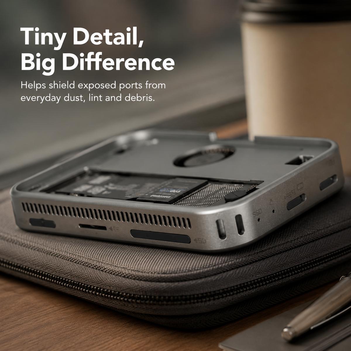 ⚡ TitanVault™ – 16TB Ultra-Portable Type-C Mini SSD