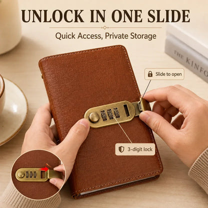 🔐Locking Banknote Collection Booklet | Holds 100 Bills