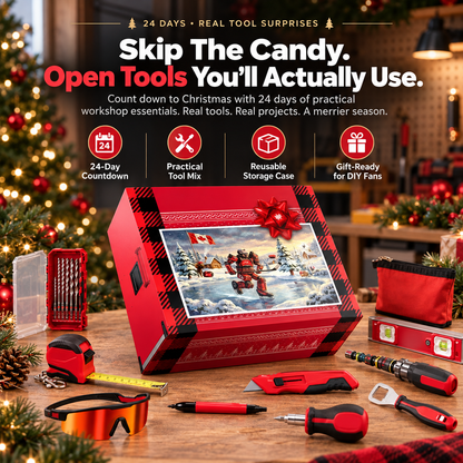 Ultimate Holiday Gift for Tool Lovers – Christmas Gift Set for DIYers, Makers, Handymen & Home Repair Enthusiasts