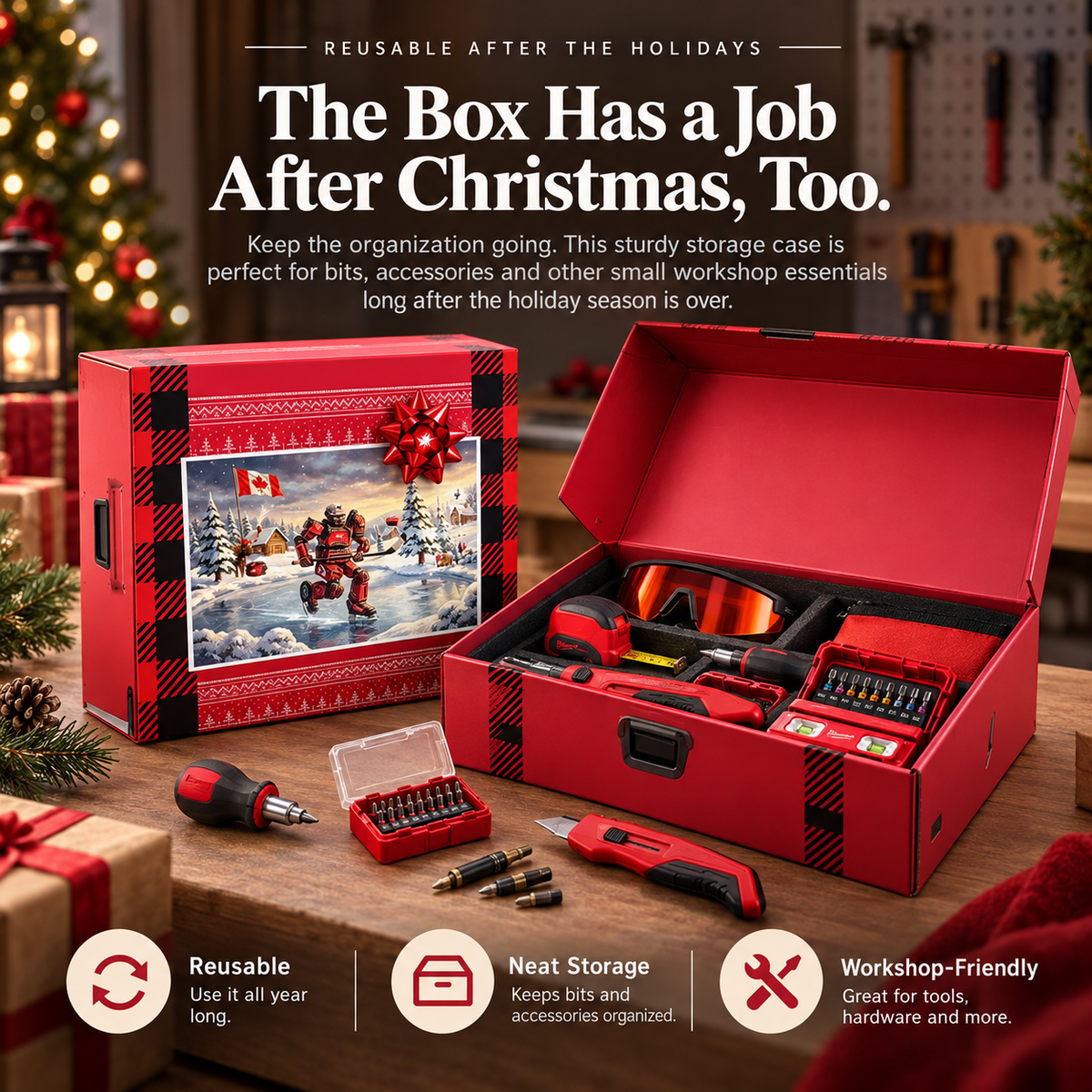 Ultimate Holiday Gift for Tool Lovers – Christmas Gift Set for DIYers, Makers, Handymen & Home Repair Enthusiasts