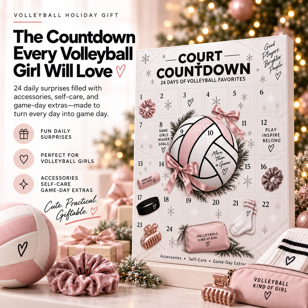 🎁 Volley Girl 24-Day Surprise Box 🏐