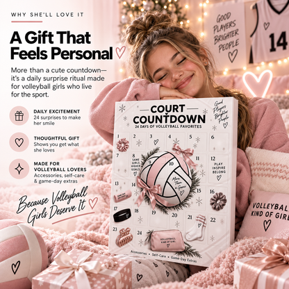 🎁 Volley Girl 24-Day Surprise Box 🏐