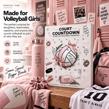 🎁 Volley Girl 24-Day Surprise Box 🏐