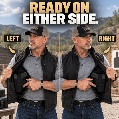 🔥Limited Time-50% OFF🦺 Premium Concealed Carry Vest ✨ Stay Ready & Keep Essentials Close