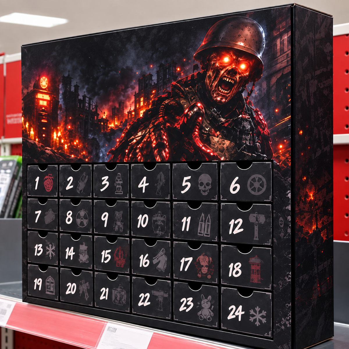 ☠️ Zombie Ops™ 24-Day Advent Calendar – 24 Days of Undead Gaming Surprises
