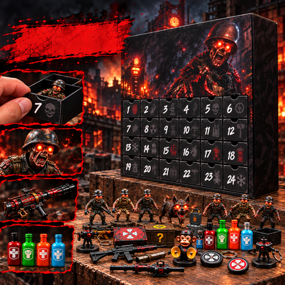 ☠️ Zombie Ops™ 24-Day Advent Calendar – 24 Days of Undead Gaming Surprises