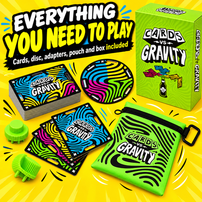 🔥 50% OFF Today! Cards vs Gravity – Waterproof Card Balancing Game for Parties & Travel
