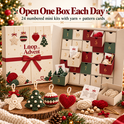 24-day crochet Christmas advent calendar - product image 5