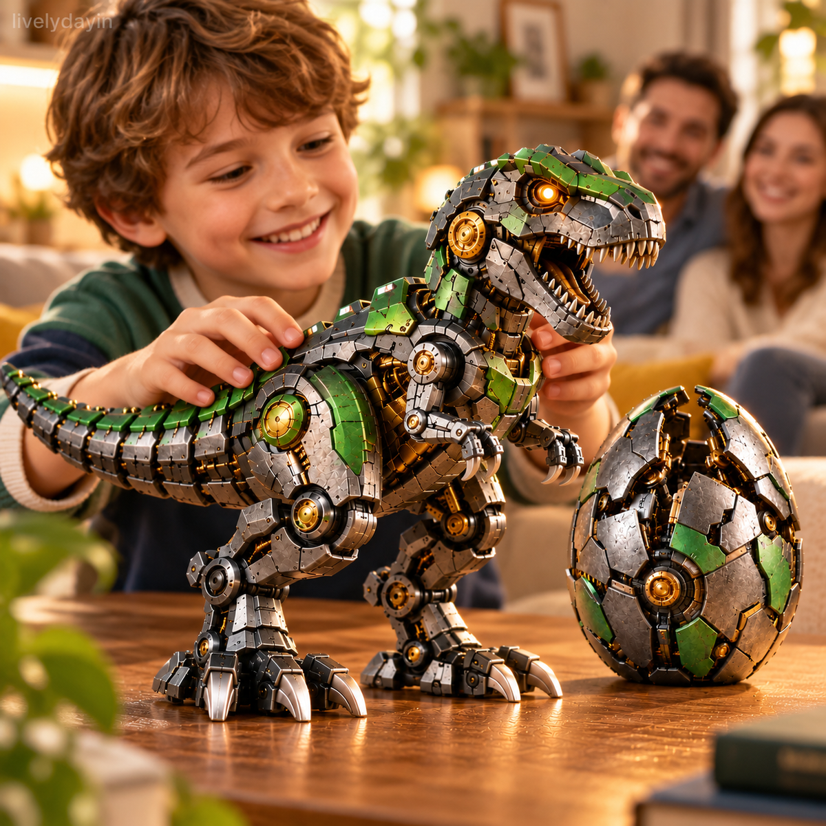 🦖🥚 NEW ARRIVAL🔥 Mechanical T-Rex Egg – From Mysterious Egg to Mighty Robotic Dinosaur! 🥚⚙️✨
