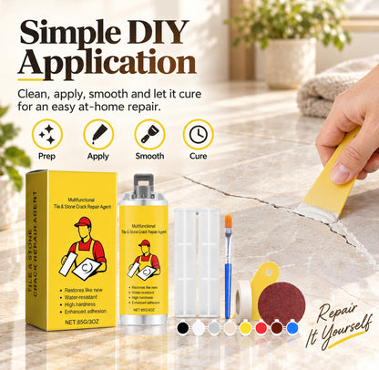 🛠️ Quick-Dry Tile Repair Kit