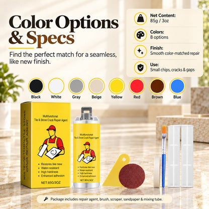 🛠️ Quick-Dry Tile Repair Kit