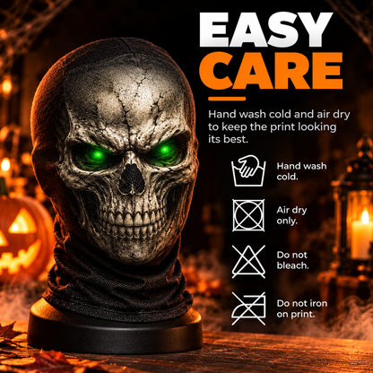 😈 FrightFace™ Custom Halloween Balaclava – Turn Any Face Into a Scary Mask
