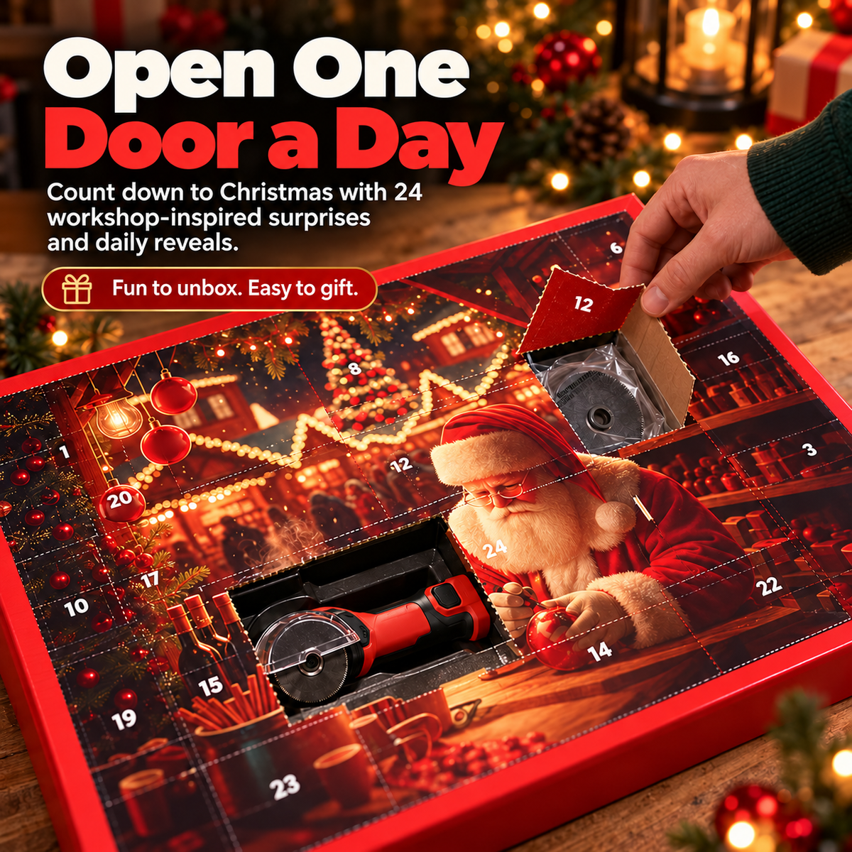🎁ToolBoxmas™ 24-Day Advent Calendar – Daily Tool Surprises for DIY Lovers